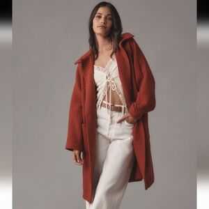 NWT Anthropologie Textured Terracotta Jacket - Size S